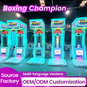 Mesin Tinju Koin untuk Hiburan Jalanan, Mesin Tinju Komersial untuk Taman Hiburan, Permainan Arcade - Product Image 3