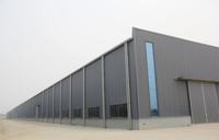 Edificio Prefabricado de Acero Moderno y Personalizado de Larga Duración y Gran Volumen, Almacén, Taller, Planta, Panel Sándwich, Fácil Instalación