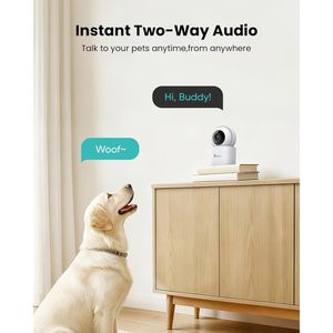 Camstro 3K Indoor <b>Security</b> <b>Camera</b> 360 PTZ Baby Pet Monitor With Auto Tracking And Ai Motion Detection - Product Image 6