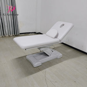 Lit de massage électrique moderne de haute qualité, 2 moteurs, réglable, incurvé, pour salon de beauté et spa - Product Image 2