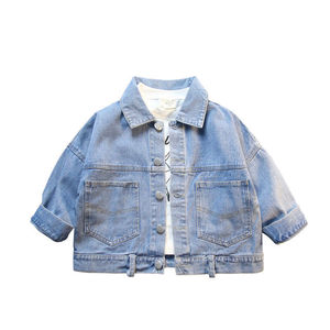 <span class=keywords><strong>Veste</strong></span> en jean pour enfants, vêtements pour garçons, à la mode, nouvelle collection <span class=keywords><strong>printemps</strong></span> et automne - Product Image 1