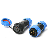 Connecteur en plastique étanche IP68 WZUMER équivalent aux connecteurs SP17 SP21 2 3 4 5 7 9 12 broches Connecteurs SP