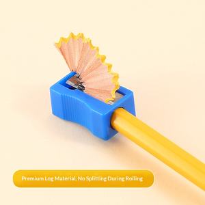 Crayons en bois HB, boîte de 12 pièces jaune/rouge, crayons à <span class=keywords><strong>dessin</strong></span> et à croquis pour les élèves du primaire avec <span class=keywords><strong>gomme</strong></span> - Product Image 5