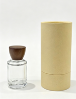 Boîte cadeau élégante en papier pour flacon de parfum, avec logo estampé à chaud en feuille d'or, emballage pour cadeaux de mariage, présentoir pour flacon de parfum