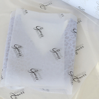 Papier de Soie Personnalisé avec Logo Imprimé pour Emballage de Produits, Chaussures, Vêtements, Vin, Rouleau de Papier Cadeau