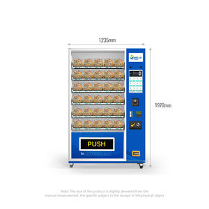 智狗科技 24時間セルフサービスパン・デザート・カップケーキ自動販売機 冷蔵 タッチスクリーン 5G/Wi-Fi SDK対応 - Product Image 5