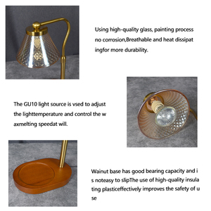 Trang Trại Phong Cách Thay Đổi Độ Sáng Hương Thơm Nến Sáp Bảng Đèn Của Mẹ Món Quà Ngày AC Powered Sắt Cơ Thể Tiết Kiệm Năng Lượng Ánh Sáng Với Bộ Đếm Thời Gian - Product Image 5