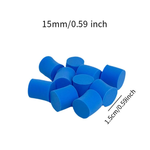 10 pièces <span class=keywords><strong>fourmilière</strong></span> bloc d'alimentation en eau outil 15/18/20mm fourmi ferme Tube à essai éponge bouchon catégorie de produit produits pour animaux de compagnie éponge Pva - Product Image 6