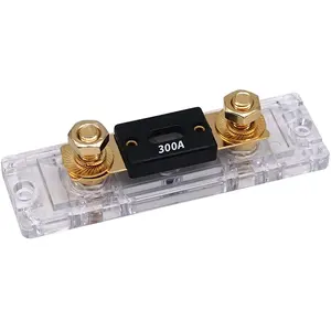 100A/150A inline ANL Fuse Holder Car Fuse Block Electrical Equipment Bolt Applicable to auto, boat or vehicles