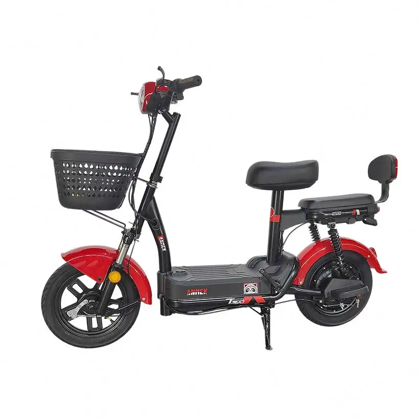 Alarme de cadeado para motocicleta, pedal para entrega de adultos, carregador de bebê super comercial 60Ah, bicicleta elétrica para táxi dois, ideal para motocicletas