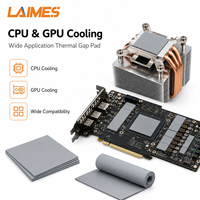 Plaquette en silicone thermiquement conductrice à faible compression pour le refroidissement des BMS, commande en gros