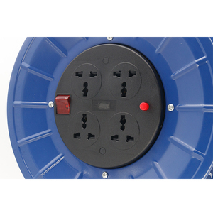 Enrollador de Cable de Extensión para Exteriores de Alta Resistencia 8250, <span class=keywords><strong>50</strong></span> <span class=keywords><strong>Metros</strong></span>, 3*2.5, 220V 250V, Longitud de Cable de 25M - Product Image 3