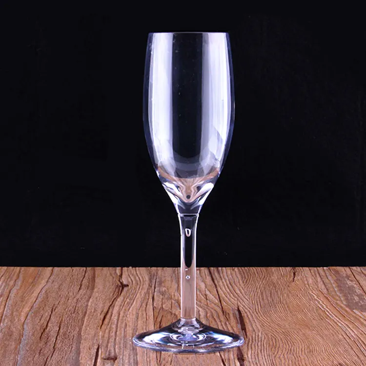 170ml 6 Unzen Kunststoff Wein kelch Glas Transparent Kunststoff Acryl oder PC Champaign Cups