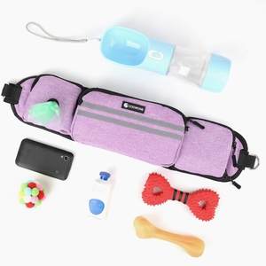 <span class=keywords><strong>Riñonera</strong></span> Deportiva Personalizada con Logotipo, Cinturón para Correr, Bolsa para Botella, Bolsa para Pasear Perros, Bolsa de Cintura con Cremallera y Dispensador de Bolsas para Excrementos - Product Image 3