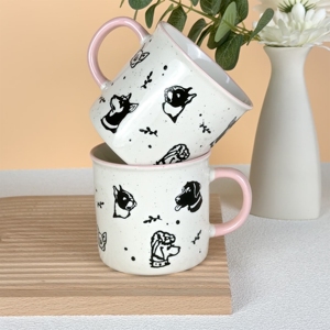 Cute 15OZ Big Capacity <b>Ceramic</b> <b>Mug</b> New Fashion Design Porcelain Coffee <b>Mugs</b> Cup - Product Image 5