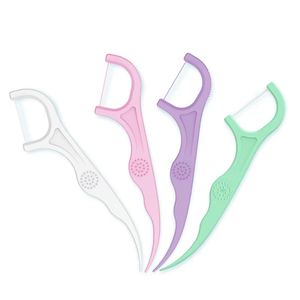 Diş ipi ikiz hattı bireysel sarılmış özel Logo özel etiket OEM sakız bakımı diş temizleme yetişkinler çocuklar için - Product Image 2