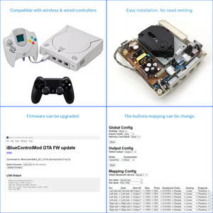 Adaptador interno inalámbrico integrado Hispeedido iBlueControlMod para consola SEGA Dreamcast - Product Image 4