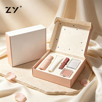 Boîtes cadeaux magnétiques personnalisées pour Noël, avec gaufrage et doublure en éponge, emballage rigide pour crème pour le visage