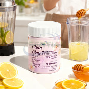 Oem Gluta Glow Multi Colágeno en Polvo L-glutatión Vitamina C Biotina Fortalece Uñas y Cabello - Product Image 5