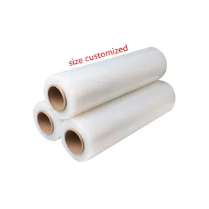 Vented Stretch Film Industrial Use Business Chemical Supermarket Grocery Shopping Blow Molding Processed Plastico Film Supplier