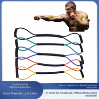 Équipement d'entraînement de boxe avec bandes de résistance élastiques en TPE pour le punch, le kick, le shadowboxing, le Sanda, le Muay Thai – Vente en gros, Fabrication OEM