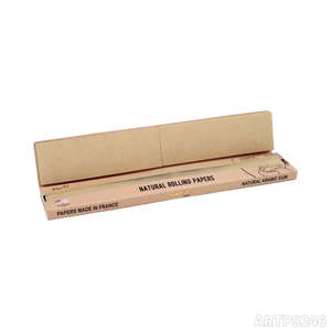 Custom Logo 220*66mm Natural Wood Pulp <b>Brown</b> Color Super Size With Filter Tips <b>Paper</b> For Smoking <b>Rolling</b> <b>Paper</b> Wholesale - Product Image 4