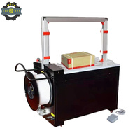 Machine de cerclage de presse à grande vitesse en PP de table basse de carton de boîte d'opération simple à vitesse rapide entièrement automatique