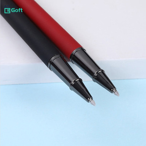 Stylo à bille tactile en métal rouge |   Stylo cadeau couleur bronze |   Logo personnalisé |   Stylo de signature professionnel - Product Image 4