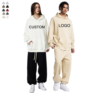 Fabricante de Ropa al por Mayor, Sudaderas con Capucha Personalizadas de Felpa Francesa de 400 g/m², Sudaderas con Capucha para Hombre y Mujer, Sudaderas Extra Grandes con Logotipo Personalizado - Product Image 1
