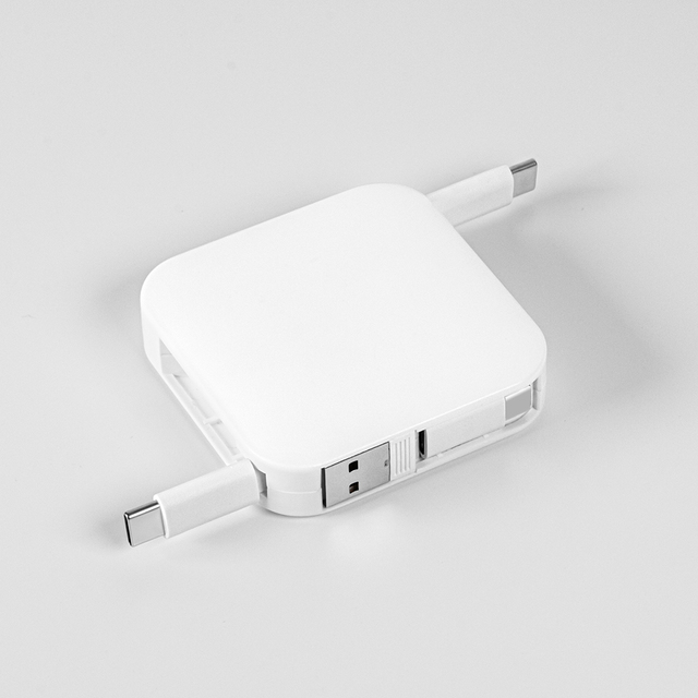 2025 New Multiple Connector PD Fast Charging 60w Retractable Fast Charging 4 in 1 USB Data Cable for Mobile Phone