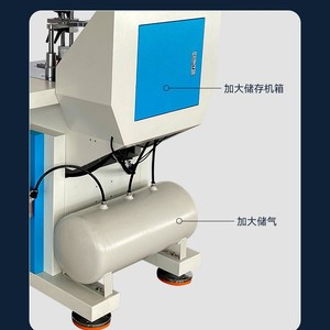 Cnc Tenoner Touchscreen <b>Corner</b> Nailing Machine 1m Max Length Semi Automatic Woodworking Machinery For Picture Frame Making - Product Image 5