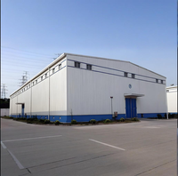 Bâtiment d'entrepôt industriel préfabriqué modulaire en acier pour bureaux, garage automobile, salle de sport, atelier de stockage