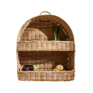 Wicker Kitchen Storage Rack Multi Layer Desktop <b>Vegetable</b> Fruit Basket Bobai Rectangle <b>Standing</b> Type MY4051 - Product Image 5