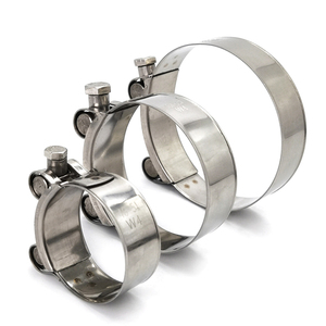 Thép Không Gỉ 201 304 316 Châu Âu Loại Áp Lực Cao Có Thể Điều Chỉnh Ống Kẹp Nhiệm Vụ Nặng Nề Ống Kẹp - Product Image 3