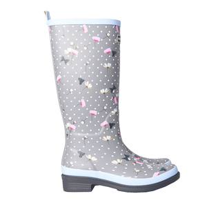 <span class=keywords><strong>Botas</strong></span> <span class=keywords><strong>de</strong></span> <span class=keywords><strong>agua</strong></span> <span class=keywords><strong>de</strong></span> <span class=keywords><strong>mujer</strong></span> en estampado con manchas y flores - Product Image 3