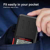 Sonometre numérique HABOTEST HT602B 30-130dB, testeur de bruit, mesure de la température et de l'humidité, pondération A/C, fonction de maintien des données, garantie 1 an