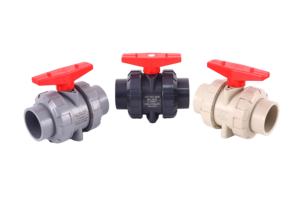 Шариковый клапан PPH высокого качества, шаровые краны, шаровые краны с двойным соединением, пластиковые шаровые краны для воды - Product Image 3