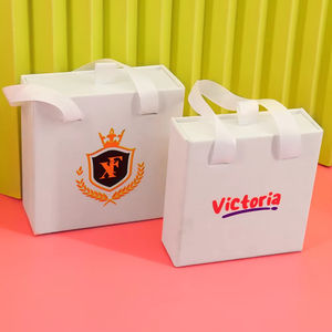 Boîte à bijoux personnalisée avec logo, en forme de sac à main, pour bagues, bracelets, colliers, bonbons, cadeaux de mariage, emballage personnalisé - Product Image 3