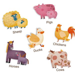 <span class=keywords><strong>Mideer</strong></span> MD3056 niños bebé educación temprana rompecabezas cognitivo juguetes 1 año más SONIDO <span class=keywords><strong>PUZZLE</strong></span> ANIMALES DE GRANJA - Product Image 4