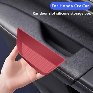 For Honda Crv <b>Car</b> Silicone Mat <b>Car</b> <b>Interior</b> Decoration Accessories <b>Car</b> Door Slot Silicone Storage Box <b>Interior</b> Upgrade - Product Image 1