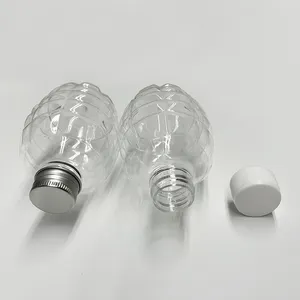 Hot Verkoop Leuke 150Ml Clear Plastic Bom Vorm Fles Voor Sap Drank, 5 Oz Bom Fles Container Voor Kids Diy Plasticine Klei