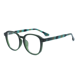 Visualmate Wholesale Retro Eyeglasses TR90 <strong>Blue</strong> Spectacles Vintage Optical Fashionable Manufacturer Glasses - Product Image 3