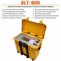 Système de test Tan Delta à écran couleur DLT-800 0,5-10 kV à un bouton pour les traverses de transformateur et les transformateurs de courant