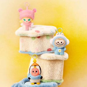 POPMART BEAN Serie Fluffy Cozy, Statuette in PVC, Scatole Misteriose, Ciondoli Peluche <span class=keywords><strong>Fantasy</strong></span> e Sci-Fi, Regali di Natale e per Bambini - Product Image 4