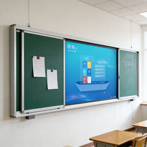 Pizarra Inteligente Nano 4K de 86 Pulgadas, Directo de Fábrica Texian, 20 Puntos Táctiles Infrarrojos, <span class=keywords><strong>Windows</strong></span> <span class=keywords><strong>10</strong></span>, I5, 256G, para Enseñanza en el Aula - Product Image 1