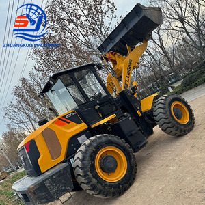 Chargeuse sur pneus Liugong 830H d'occasion de 3 tonnes, 830H-2 830H-5 avec attache rapide et climatisation de cabine, certifiée CE à vendre avec une garantie d'un an - Product Image 1