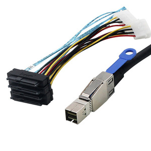 Cavi SATA esterno Mini SAS HD SFF-8644 a 4x29 Pin cavo SFF-8482 SAS <span class=keywords><strong>1</strong></span> metro - Product Image 4