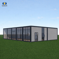 CGCH - Bureau modulaire en conteneur à installation rapide personnalisé - Maison préfabriquée en conteneur détachable avec chambre et cuisine