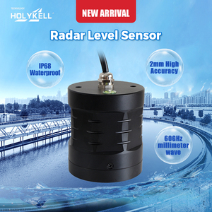 Holykell água nível instrumento combustível tanque radar nível sensor distância nível medidor - Product Image 2