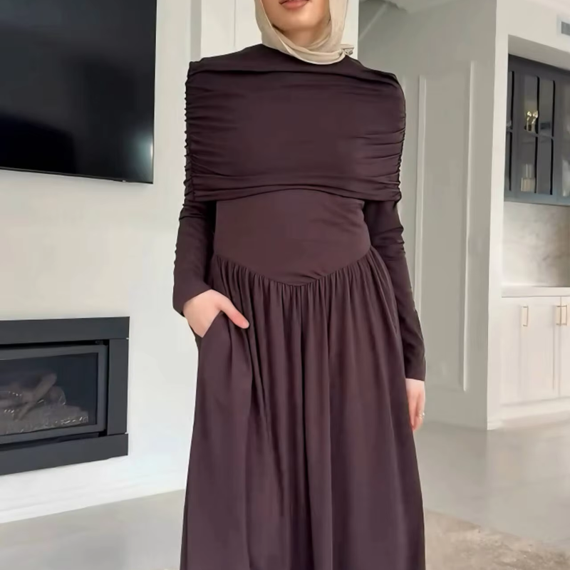 Mexizo Elegant Maxi Dress Luxury Diamond